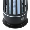Electric Fly Killing Light PP USB Rechargeable Silent Fly Trap