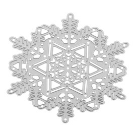 Hohopeti Snowflake Metal Cutting Dies for Card Making DIY Scrapbooking Tools Precision Carbon Steel Stencils for Christmas Crafts Durable and Easy to Use Snowflake Patterns