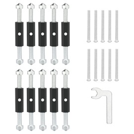 Pack of 10 86 type mounting box, junction box, cassette repair part, wall mounting switch, cassette repair tool with wrench, box repair device