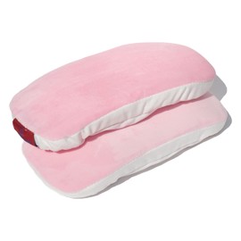 AMGAMING Almohadillas ergonómicas de espuma de látex rosa para reposabrazos, silla de oficina de juegos, extra largas, de 11 pulgadas, cómoda y suave, funda para reposabrazos para codo, antebrazo, alivio de presión, diseño transpirable, juego de 2
