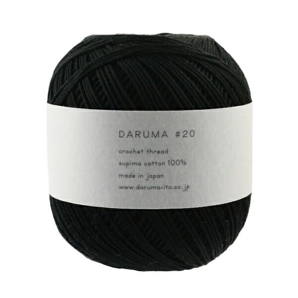 DARUMA Yokota Lace Yarn "DARUMA #20, 1.8 oz (50 g),