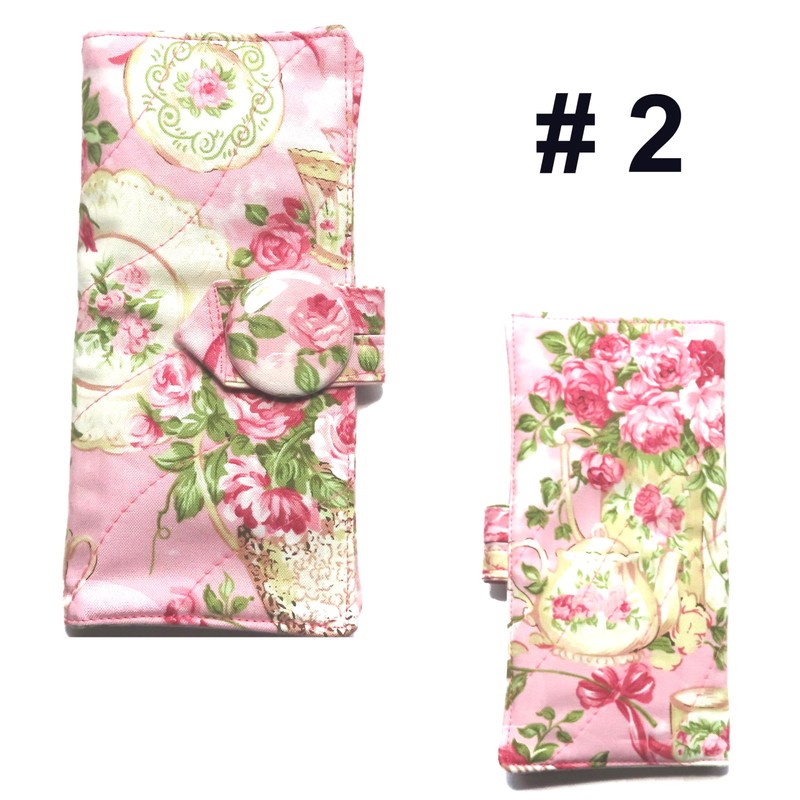 Tea Bag Wallet Includes 4 Tea Bags, Handcrafted, Four Pocket