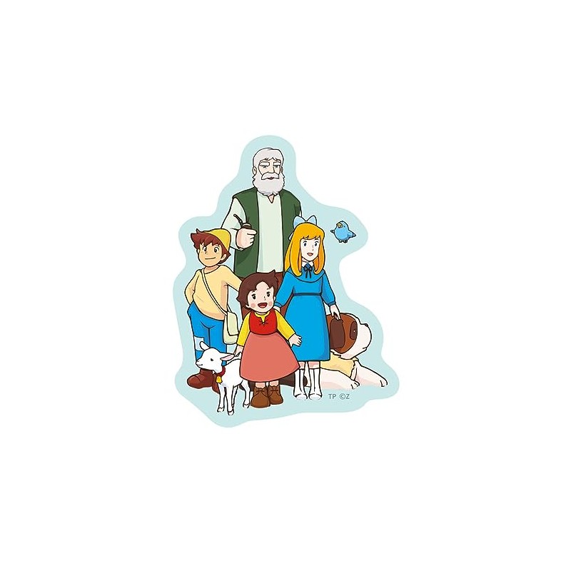 Alps Girl Heiji Sticker (All Collection) AH-SE003