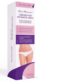 Crema depilatoria para mujeres y hombres: crema depilatoria sensible para bikini, áreas privadas, púbico, cuerpo, piernas,