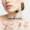 Rodillo Masaje Facial Gua Sha De Jade Antienvejecimiento Kit