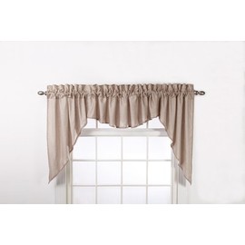 Stylemaster Renaissance Home Fashion Emery 3-Piece Lined Swag Set, 116-Inch by 36-Inch, Taupe