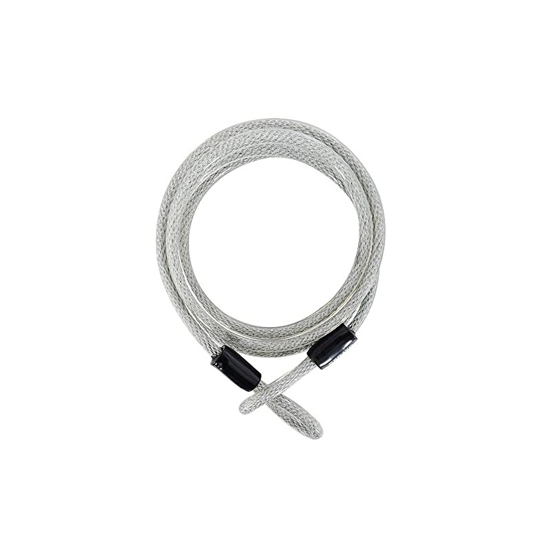 Oxford LK191 Double Loop Vinyl Coated Multi-Stranded Braided Steel Security