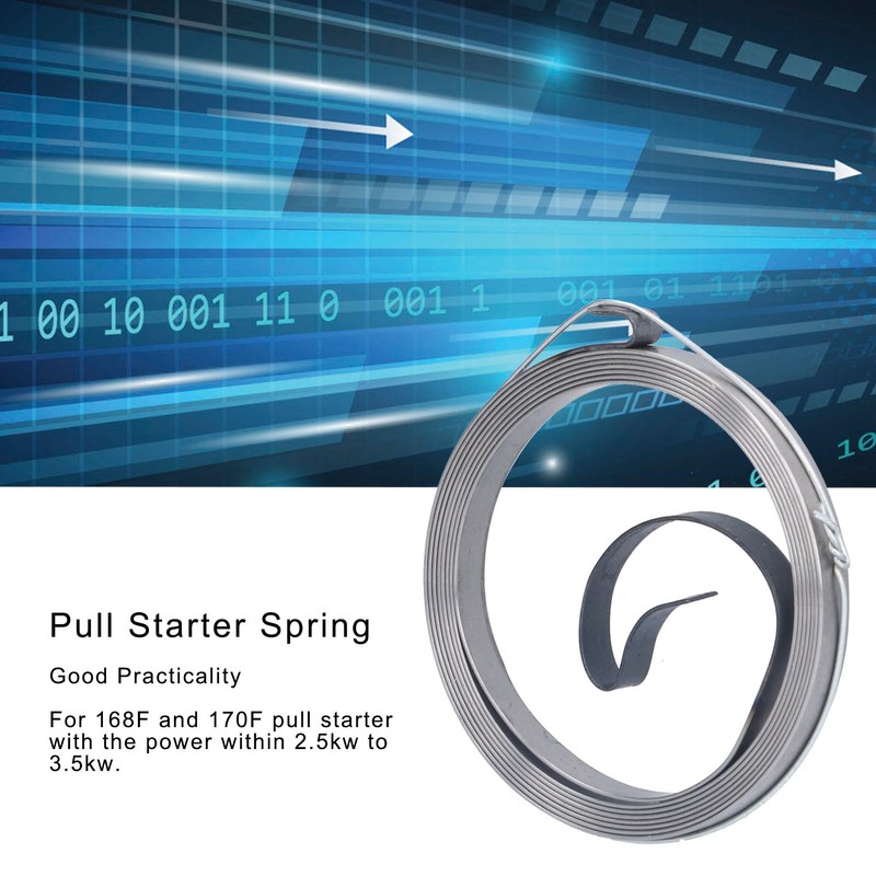 10Pcs Pull Starter Spring Metal Start Coil Accessory Part for