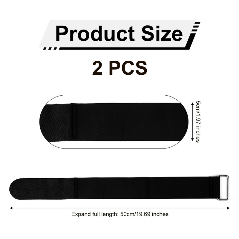2pcs Ellipse Leg Exerciser Machine Pedal Straps, Traction Bands for