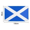 AIMALL Large Scotland Scottish Flag with Brass Grommets Saltire Heavy