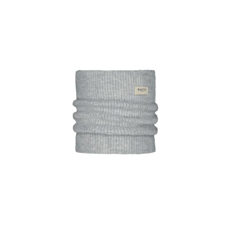 Barts Darty Women's Plain Loop Winter Scarf, heather grey