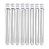 6 Inch Test Tubes with White Tops (Pack of 10)