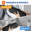 MAGZO Door Draft Stopper 30 Inches, 2 Pack Weighted Triangular
