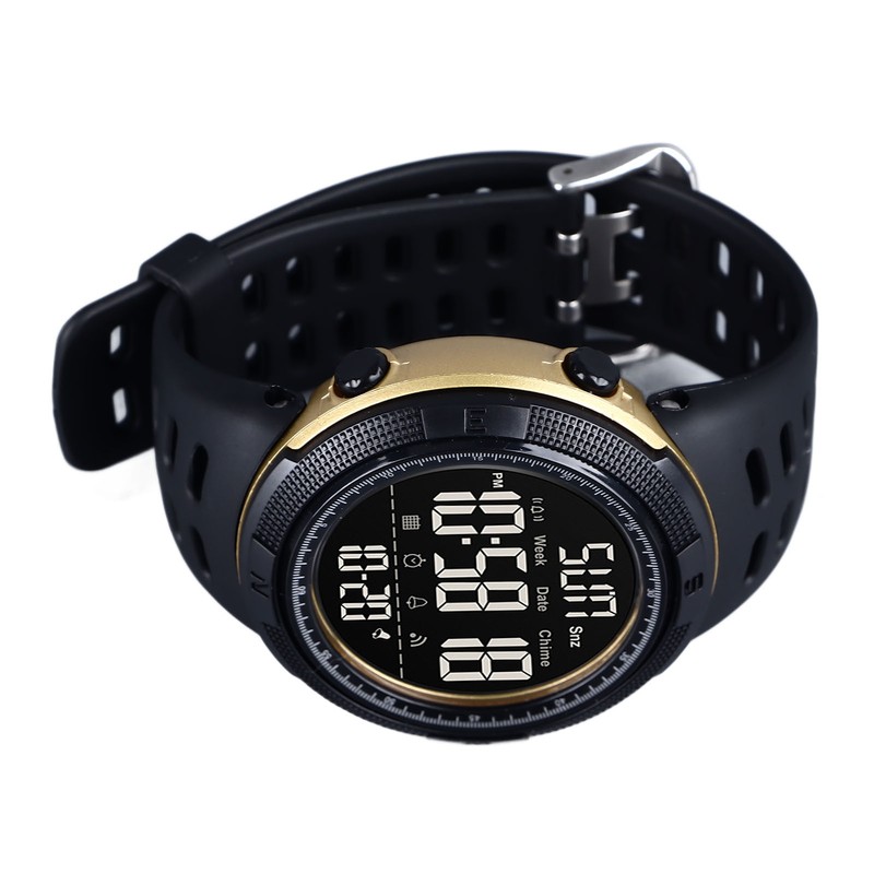 Digital Watch LED 50m Waterproof Multi Functional Intelligent Stopwatch Countdown