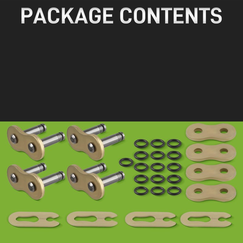 Carbbia 520HV 520 Chain Master Link Connecting Links with O-Ring
