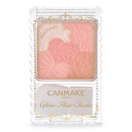 Canmake Glow Lules Cheeks 03 Fairy Orange Fleurs, 0.2 oz (6.3 g)