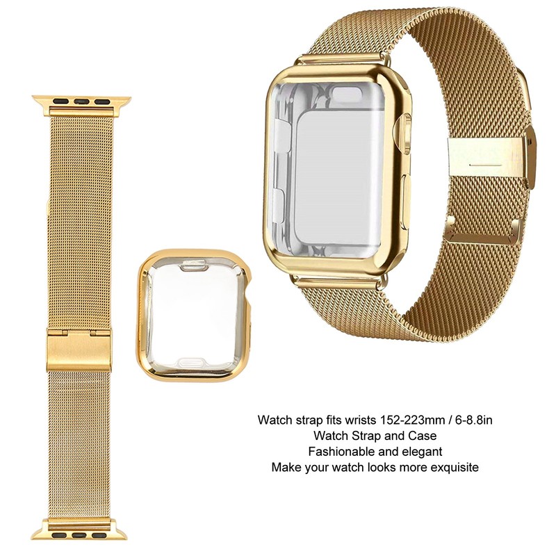 Watch Band Strap Scratch Resistant Watch Protective Case Replacement Accessory