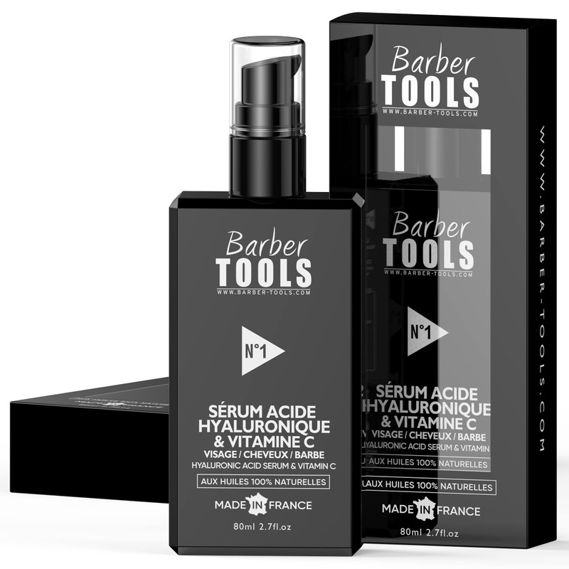 Facial Serum - Beard, Hyaluronic Acid & Vitamin C +