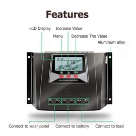 SolaMr WP Series Solar Charge Controller, 60A