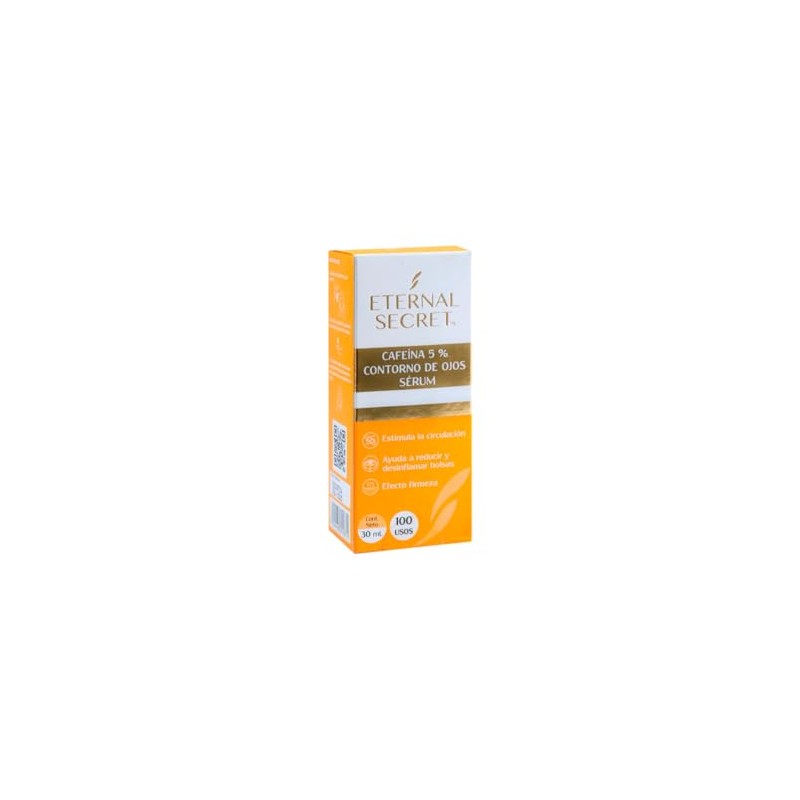 SUERO CONTORNO DE OJOS CON CAFEINA 5% ETERNAL SECRET 30ML