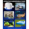12V Automatic Boat Bilge Pump Kit, 1100GPH DC Marine Pump