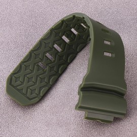 Resin Replacement Strap for Casio G-Shock GA-150/200/201/300/310, Watch Accessories for Men and Women (Army Green)