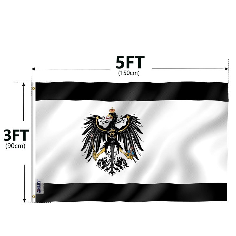 ANLEY Fly Breeze 3x5 Feet Prussian Flag - Vivid Color