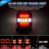 KDM Magnetic Wireless LED Trailer Light kit,Rechargeable Towing Tail Light