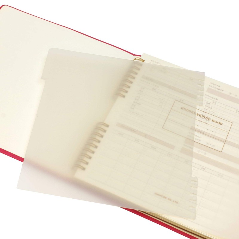 Budget Book Housekeeping Book paヴxo Black [CP014]