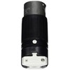 Hubbell CS6361C Locking Plug, 50 amp, 125V, 2 Pole and