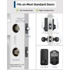 TEEHO Fingerprint Keyless Entry Door Lock - Keypad Deadbolt with