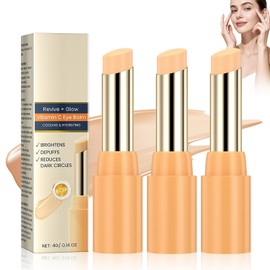 3pcs Crema En Barra Con Vitamina C Para El Contorno De OjosUnidades De Bálsamo Para Ojos Revive GlowHidratante Y Reafirmante,Reduce Arrugas, Bolsas Y 