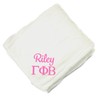 Go Greek Chic Customized Gamma Phi Beta Embroidered Throw Blanket