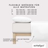 Schlafgut Casual Fitted Sheet, 140 x 200 cm to 160