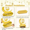 Golden Ramadan Decoration - Classic Ramadan Kareem Acrylic Table Decoration