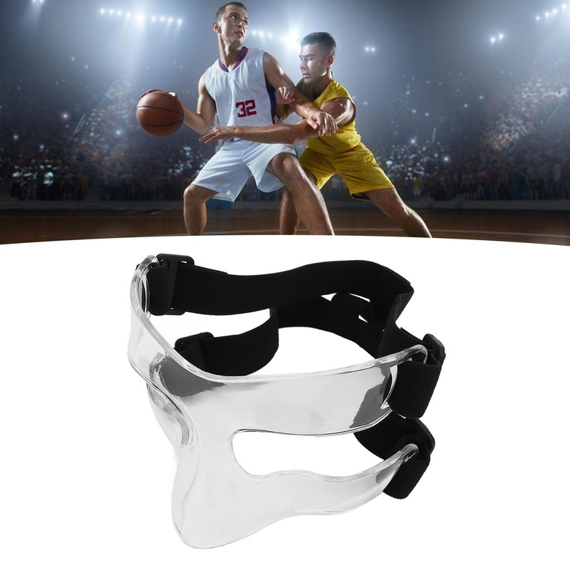 Protector Facial de Medicina Deportiva, Correa Ajustable, Protector Facial Transpirable,