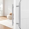 JUBEST 16" Push Pull Door Handle, Stainless Steel Double Sided