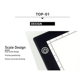 A3 LED Light Pad,Ultra-Thin Copy Board Light Board,Adjustable Brightness Tracing Light Box by Magnetic for Tracing, Weeding and Diamond Painting