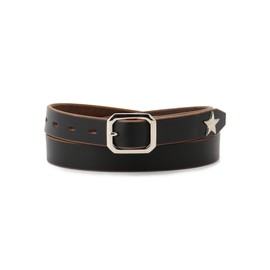 Schott 782-5971002 Perfect Belt Narrow Men's, 010 black