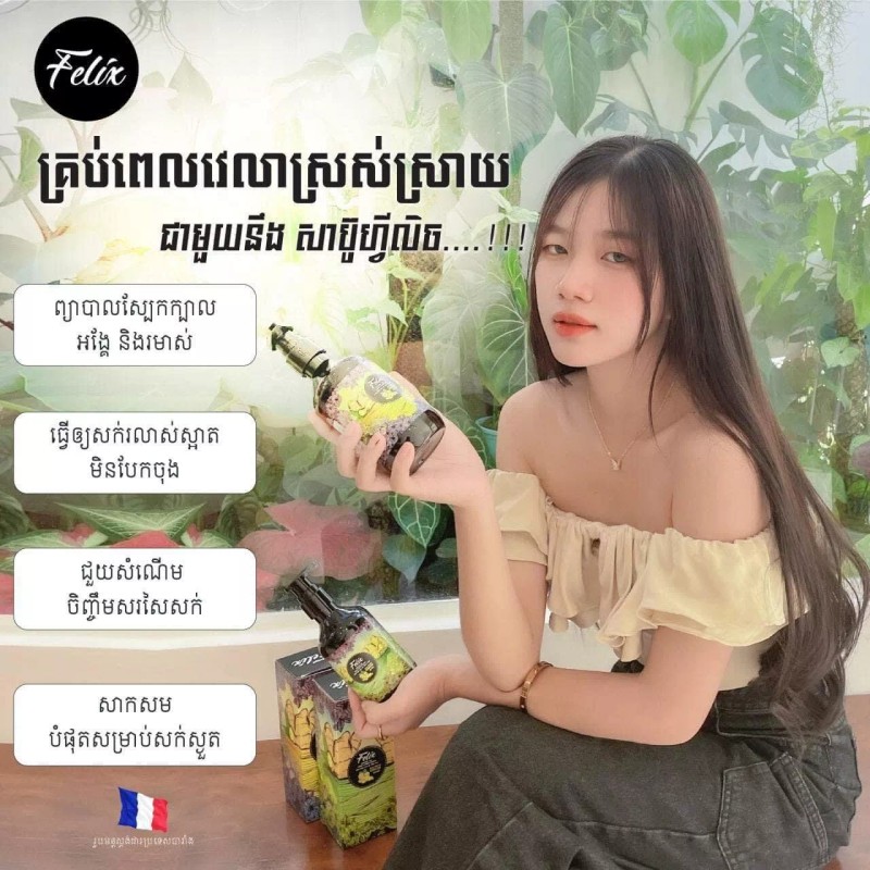 Felix 1 Set Felix Professional Hair Care ឈុតសាប៊ូកក់សក់