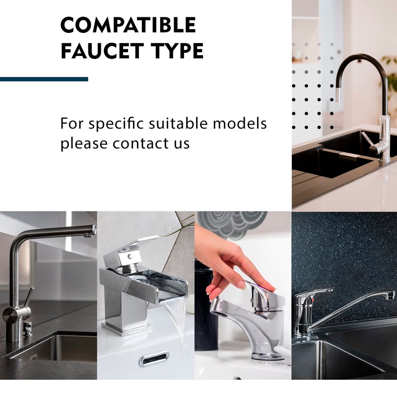 Ousun 35mm Ceramic Faucet Cartridge, N35DW Set of 5, Replacement