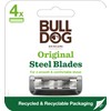 Bulldog Original Replacement Blades (4 Pieces)