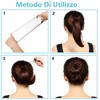 Invisible Hair Nets, 25 Pcs Hair Nets,Elastic Edge Mesh, Hair