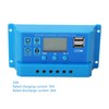 Solar Charge Controller PWM LCD Display Parameter Adjustable 2 USB