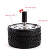 Pressure Ashtray Rotating Windproof Table Ashtray Table Ashtray with Rotating