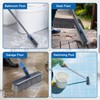 KeFanta Deck Brush with Long Handle, 2 in 1 Floor