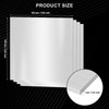 4PCS 304 Stainless Steel Sheets, 4" x 4" x 0.04"