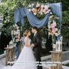 3 Pack Cheesecloth Table Runner, Table Decor Romantic Wedding Runner