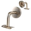 5Pcs Wall Handrail Bracket Practical Robust Wall Mounted Stainless Steel