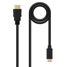 Blendend HDMI to Mini HDMI V1.3 Cable, Type A/M to C/M, 1.8m - Ideal for connecting multimedia devices and HD video streaming.